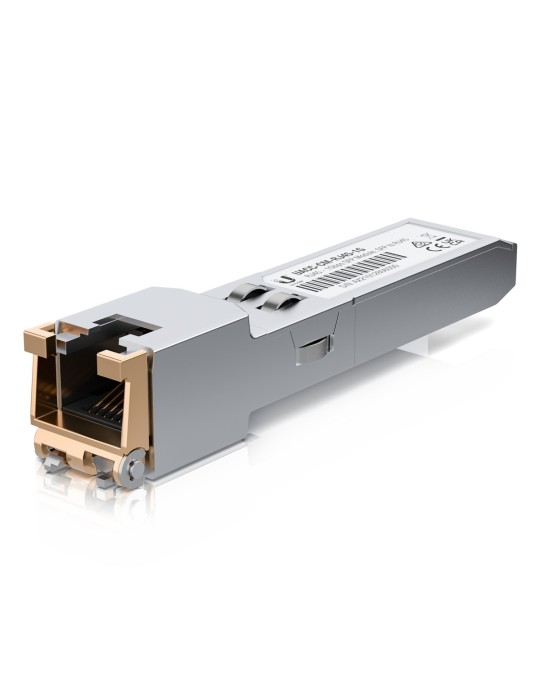 Ubiquiti UACC-CM-RJ45-1G Transceiver-Modul SFP, 1000Base-T, 1 Gbit/s, RJ45, bis zu 100 m