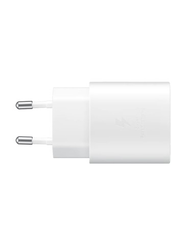 Samsung Schnelllade-Adapter (25W), USB-C-Anschluss, Unterstützt PD 3.0, White