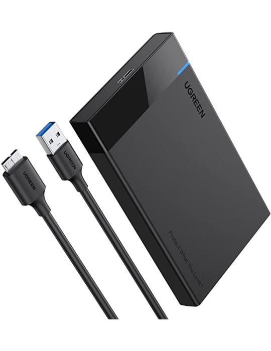 UGREEN Externes Festplattengehäuse für 2,5-Zoll SATA