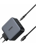 UGREEN USB-A+3xUSB-C 100W GaN Ladegerät USB C-C Kabel, schwarz