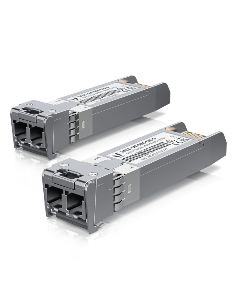 Ubiquiti UACC-OM-MM-10G-D-2 Transceiver-Modul 2er Pack [SFP+, Multi-Mode, 10 Gbit/s, LC-Duplex]