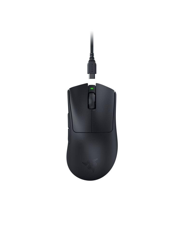 Razer DeathAdder V3 Pro Schwarz - Ultra leichte kabellose ergonomische E-Sport-Maus