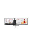 LG 27QP88DP-BS Ergo Dual Monitor - QHD, IPS, Pivot