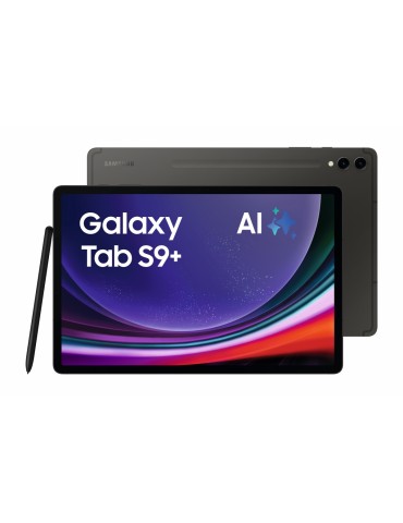 Samsung X810N Galaxy Tab S9+ Wi-Fi 256 GB (Grau) 12,4" WQXGA+ Display / Octa-Cora / 12GB RAM / 256GB Speicher / Android 13.0