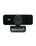 Redflexx REDCAM RC-300 Full HD-Webcam Full HD-Videoqualität mit 1080p, Integriertes Mikrofon mit Noise Cancelling