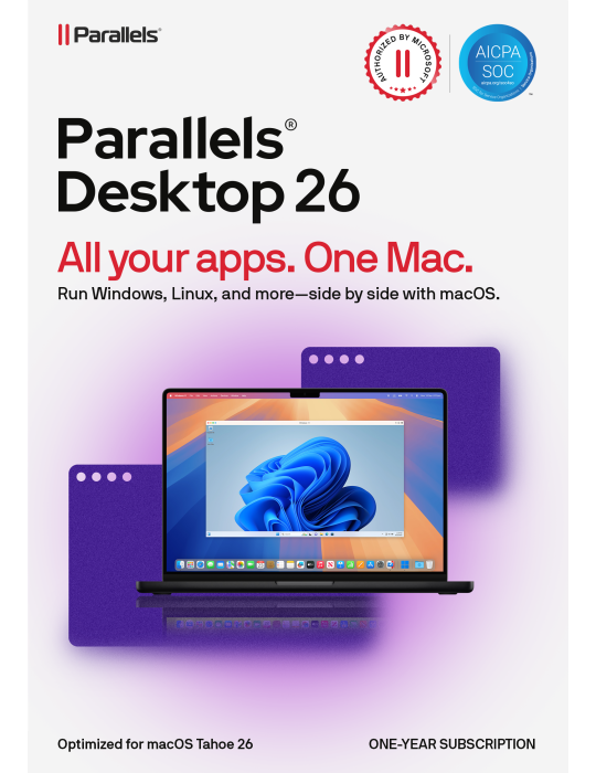 Parallels Desktop 26 für Mac [1 Jahr]