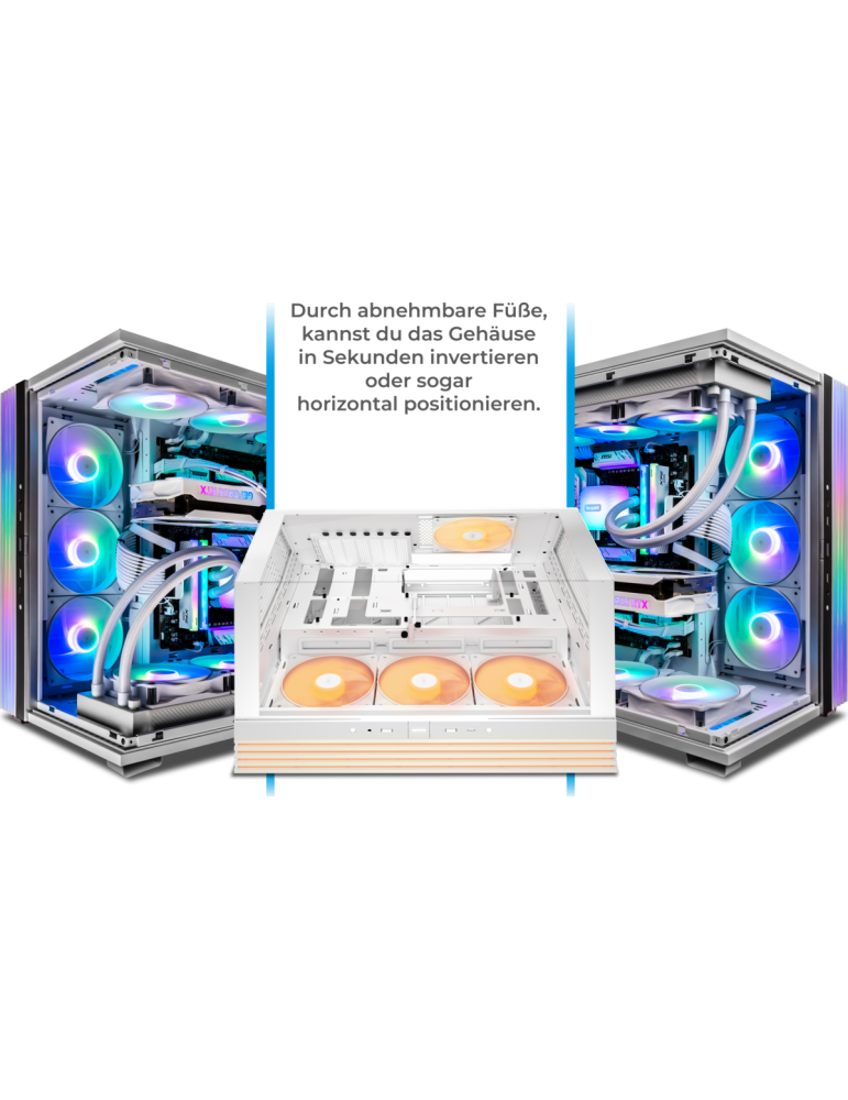 Gaming PC White Edition AN844