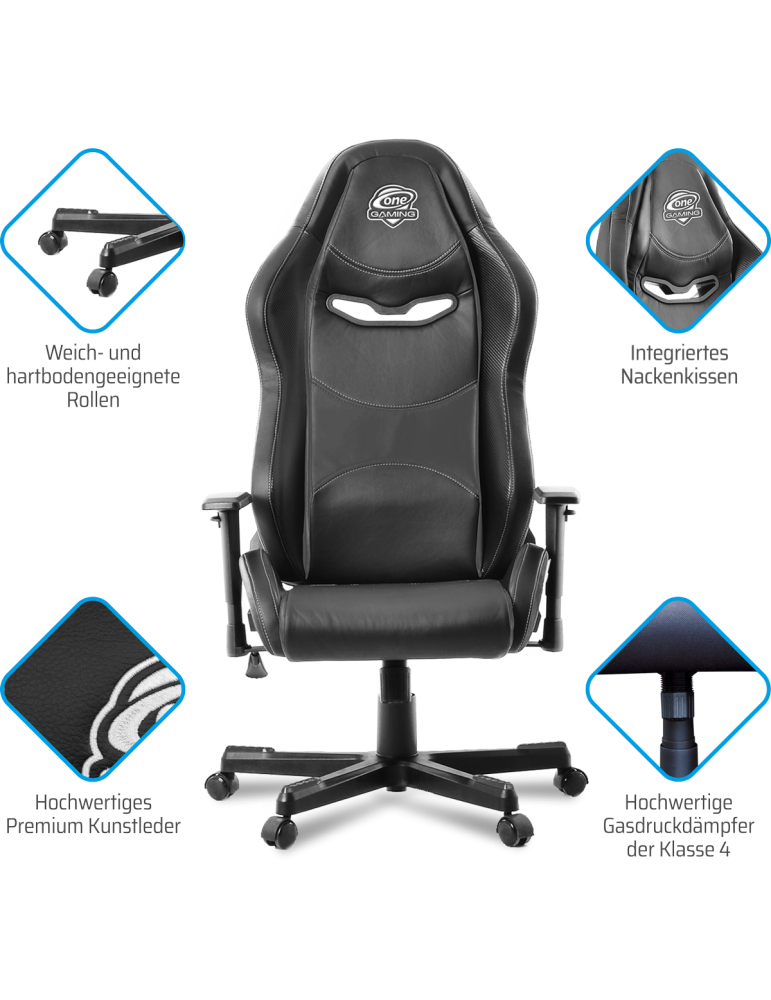Gaming Stuhl ONE GAMING Chair BLACK