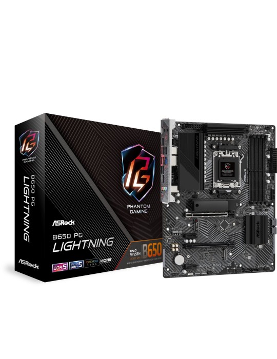 AsRock B650 PG LIGHTNING Mainboard Sockel AM5