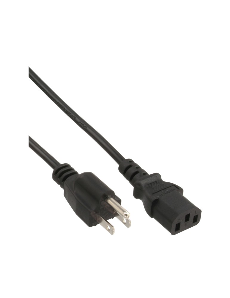 InLine® Netzkabel, Netzstecker Japan auf Kaltgerätestecker C13, 1,8m