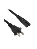 InLine® Netzkabel, Netzstecker USA auf Euro 8 C7 Stecker, 1,8m