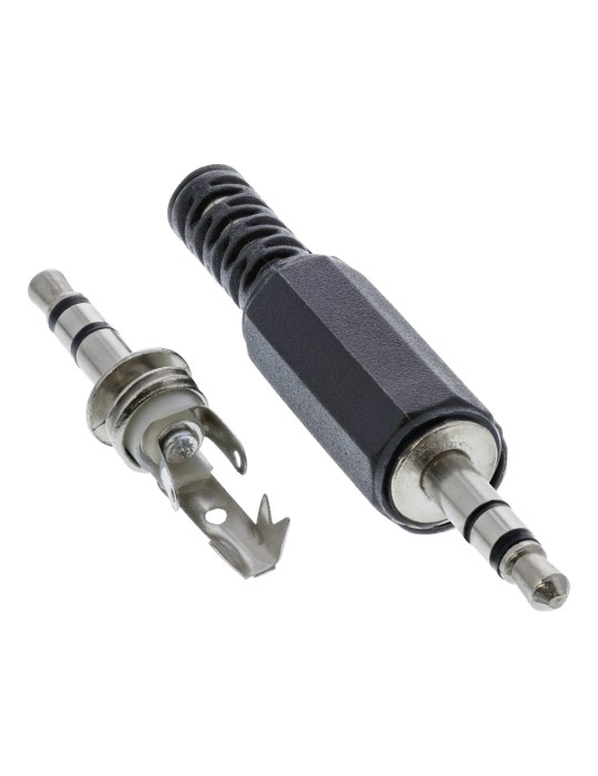 InLine® Klinkenstecker 3,5mm Stereo Lötversion