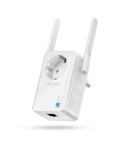 TP-Link WLAN Repeater (TL-WA860RE) mit Steckdose [bis zu 300 Mbit/s, zwei externe Antennen]