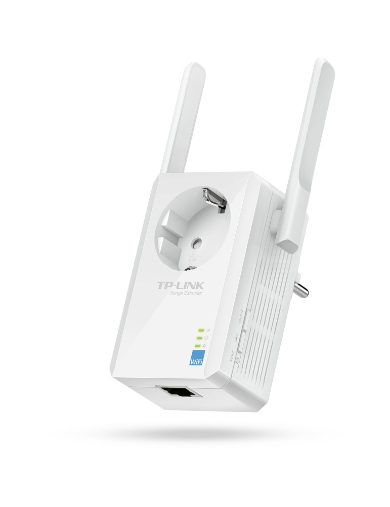 TP-Link WLAN Repeater (TL-WA860RE) mit Steckdose [bis zu 300 Mbit/s, zwei externe Antennen]