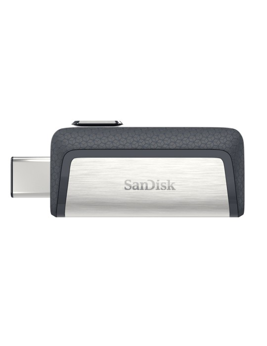 SanDisk Ultra Dual Typ-A/Typ-C 64GB USB-Stick Slider, bis zu 150 MB/s, USB 3.2 Gen 1x1 (5 Gbit/s)