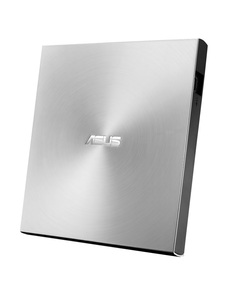 ASUS ZenDrive U9M, Silber [externer DVD-Brenner, USB-Typ-C-Unterstützung]