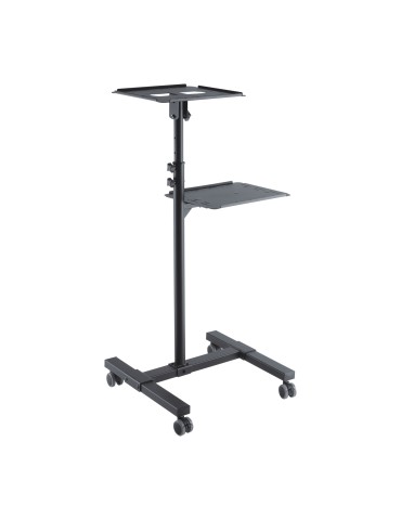 PureMounts PM-PCART-10 - Neigbarer Projektionswagen/-tisch für Beamer und Projektoren