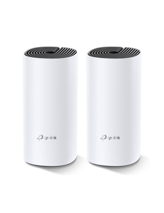 TP-Link Deco M4 WLAN Mesh System, 2er Set AC1200 Dual-Band, 2x Gb LAN/WAN (pro Einheit)