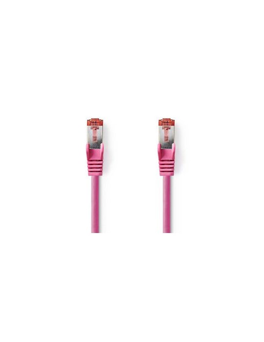 Nedis CAT6 S/FTP-Netzwerkkabel 15m, Pink