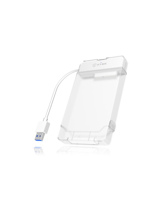 ICY BOX (IB-AC703-U3) Externes Gehäuse für 2,5" (6,35 cm) SATA HDD/SSD