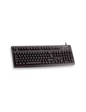 CHERRY Tastatur G83-6105 Schwarz - kabelgebunden, USB abriebfeste Beschriftung, recyclingfähig, NTK-Technologie