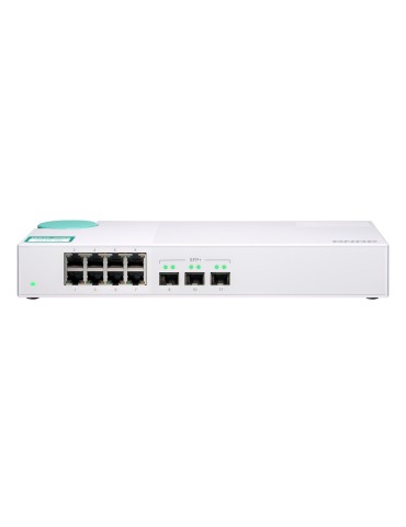 QNAP QSW-308S Unmanaged Switch 8x RJ45, 3x SFP+