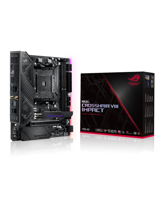 ASUS ROG Crosshair VIII Impact Gaming Mainboard Sockel AM4