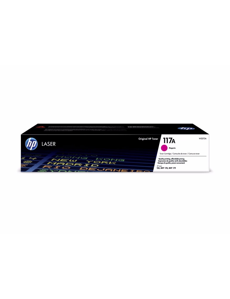 HP 117A (W2073A) Toner Magenta 700 Seiten Kompatibilität: HP Color Laser 150, MFP 178, MFP 179