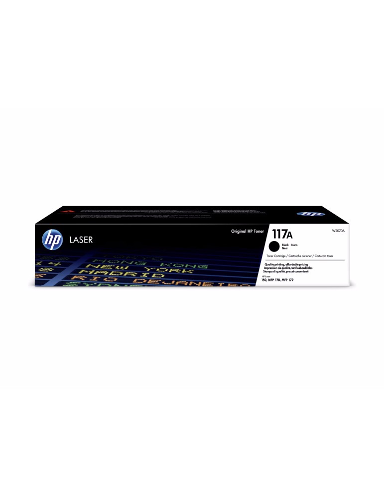 HP 117A (W2070A) Toner Schwarz 1.000 Seiten Kompatibilität: HP Color Laser 150, MFP 178, MFP 179