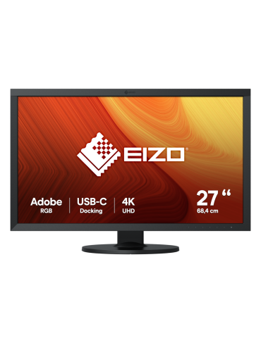 Eizo ColorEdge CS2740 Grafik Monitor - 68,4 cm (27 Zoll), LED, IPS-Panel, 4K UHD, Adobe RGB 99 %, DCI P3 90%, sRGB 100%, Höhe