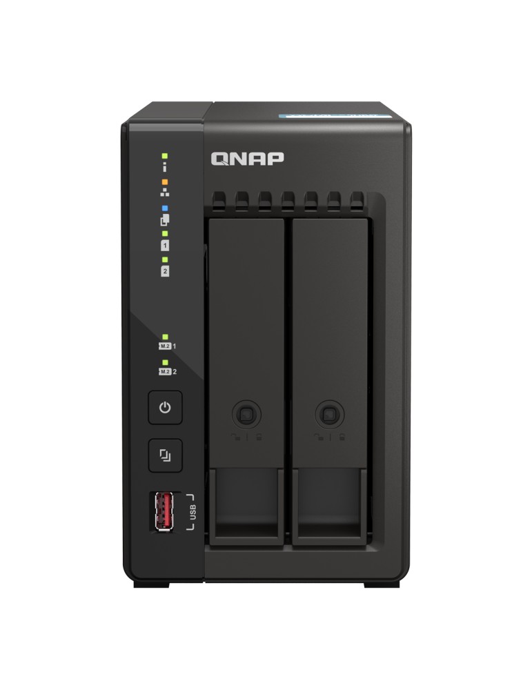 QNAP TS-253E-8G NAS 2-Bay [0/2 HDD/SSD, 2x 2.5GbE LAN, 8GB RAM]