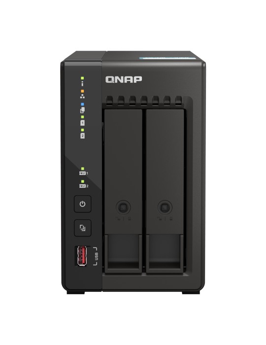 QNAP TS-253E-8G NAS 2-Bay [0/2 HDD/SSD, 2x 2.5GbE LAN, 8GB RAM]