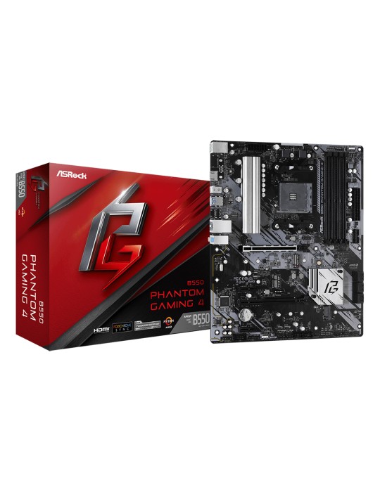 ASRock B550 Phantom Gaming 4 Mainboard Sockel AM4
