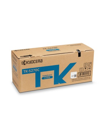 Kyocera TK-5270C Lasertoner 6000 Seiten Cyan Für M6230cidn/M6630cidn/P6230cdn