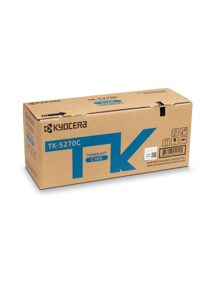 Kyocera TK-5270C Lasertoner 6000 Seiten Cyan Für M6230cidn/M6630cidn/P6230cdn