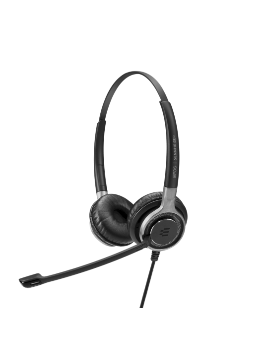 EPOS Headset IMPACT SC 660, Stereo, kabelgebunden Easy Disconnect, binaurales Premium-Headset mit Kopfbügel, für Wideband und Na