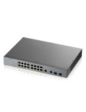 Zyxel GS1350-18HP Smart Managed Switch 16x Gigabit Ethernet (16x PoE+ max. 250 Watt), 2x GbE/SFP, Long Range, inkl. 1 Jahr Nebul