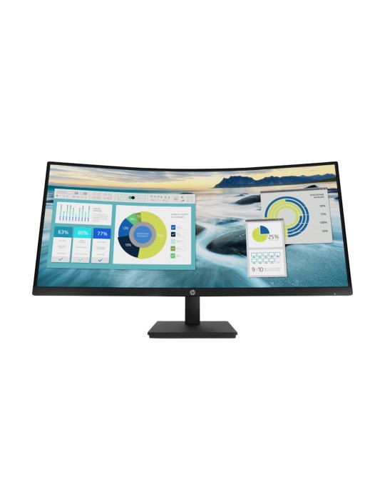 HP P34hc G4 Office Monitor - Curved, USB-C
