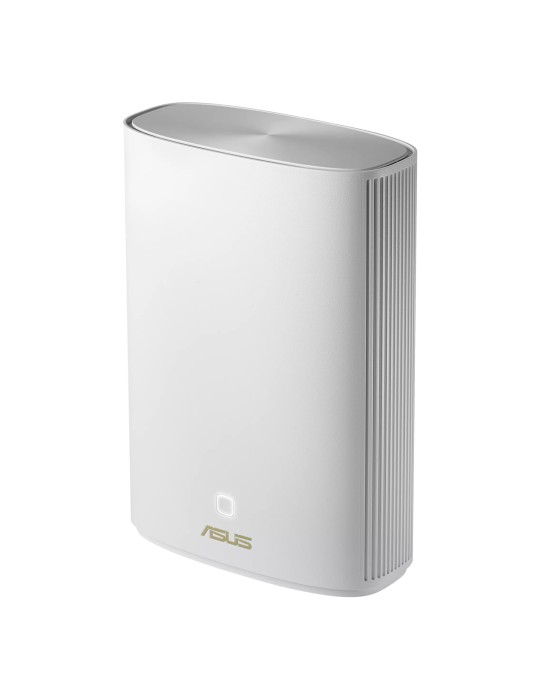 ASUS ZenWiFi AX Hybrid XP4 WLAN Mesh System 1er Pack Weiß [WiFi 6 (802.11ax), Dual-Band, bis zu 1.800 Mbit/s]