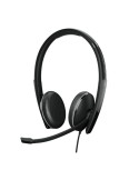 EPOS ADAPT 165T USB-C II Kabelgebundenes, beidseitiges Headset, 3,5 mm Klinke, USB-C-Anschluss, Microsoft Teams zertifiziert, UC