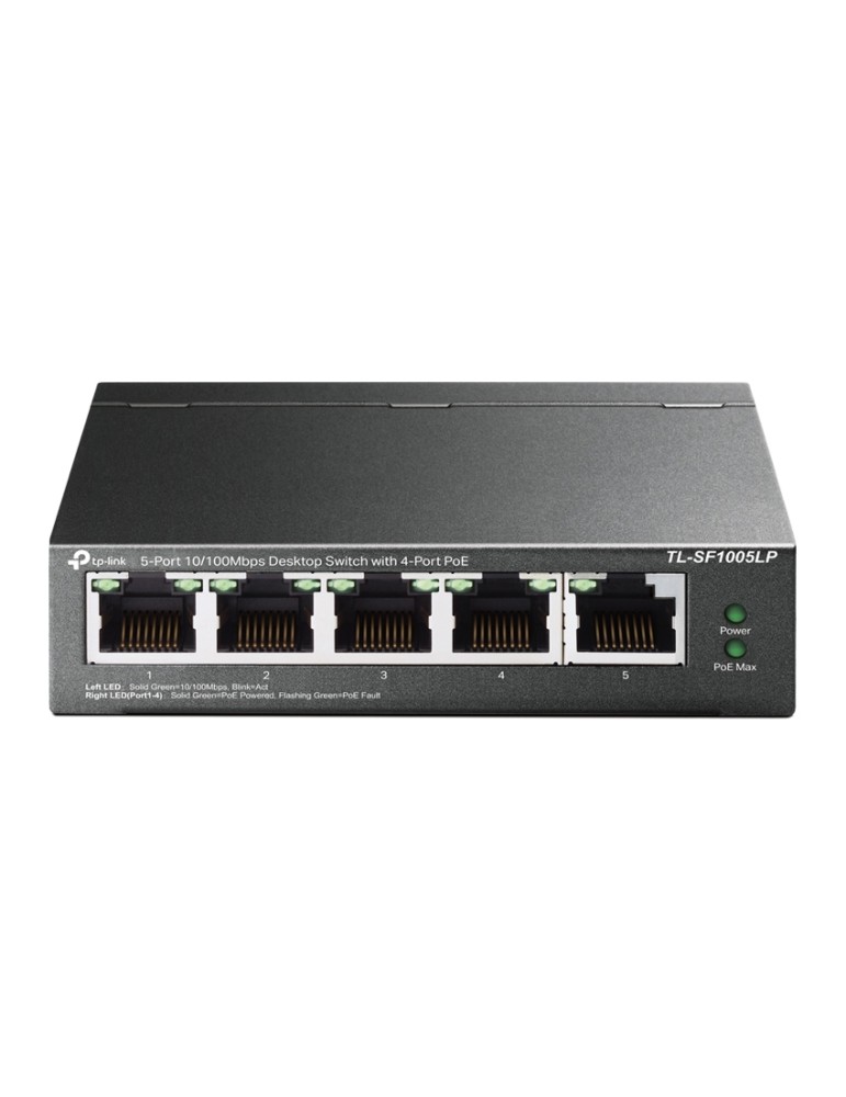 TP-Link SF1005LP Unmanaged Switch 5x LAN mit 4x PoE