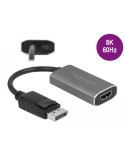 Delock Aktiver DisplayPort 1.4 zu HDMI Adapter 8K mit HDR Funktion