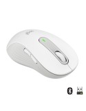 Logitech Signature M650 Large Links, kabellose Maus, Bluetooth- und Logi Bolt-kompatibel, Siltent Touch, Smartwheel, USB-Empfäng