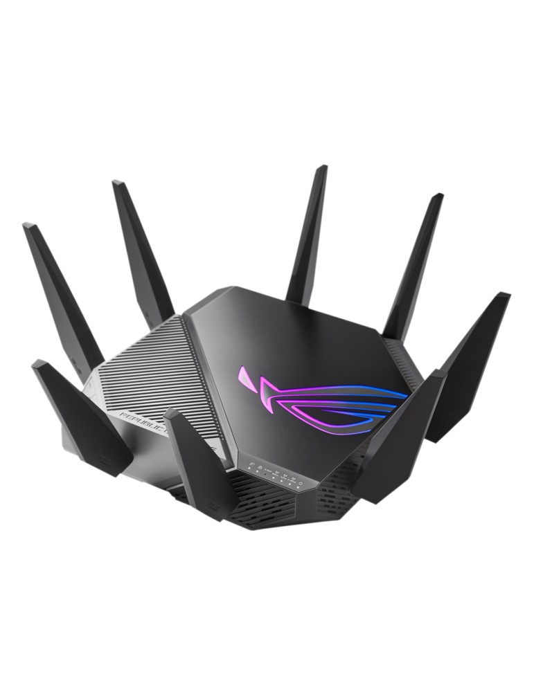 ASUS GT-AXE11000 WiFi-6E Gaming WLAN-Router (90IG06E0-MO1R00) [AiMesh, bis zu 11.000 Mbit/s, 6GHz Frequenzband, 2.5G WAN/LAN-Por