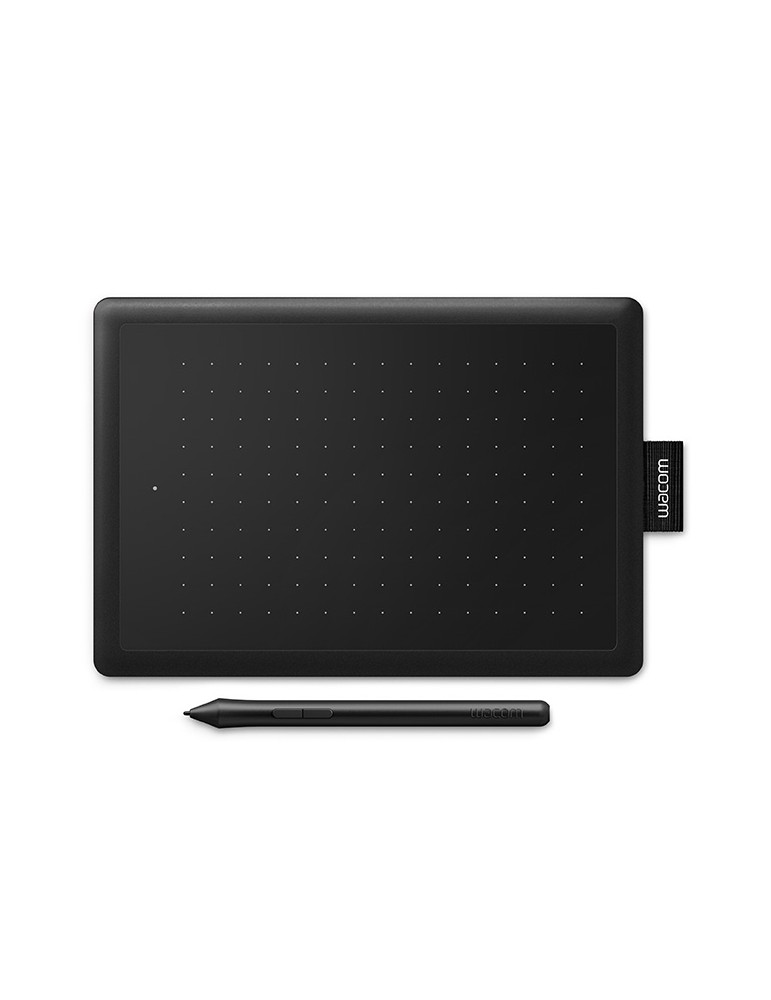 One by Wacom small , Ergonomisches, batterieloses Stifttablett