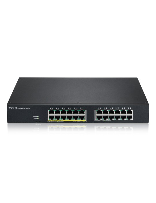 Zyxel GS1915-24EP Smart Managed Switch 24x Gigabit Ethernet (12x PoE+, max. 130 Watt)