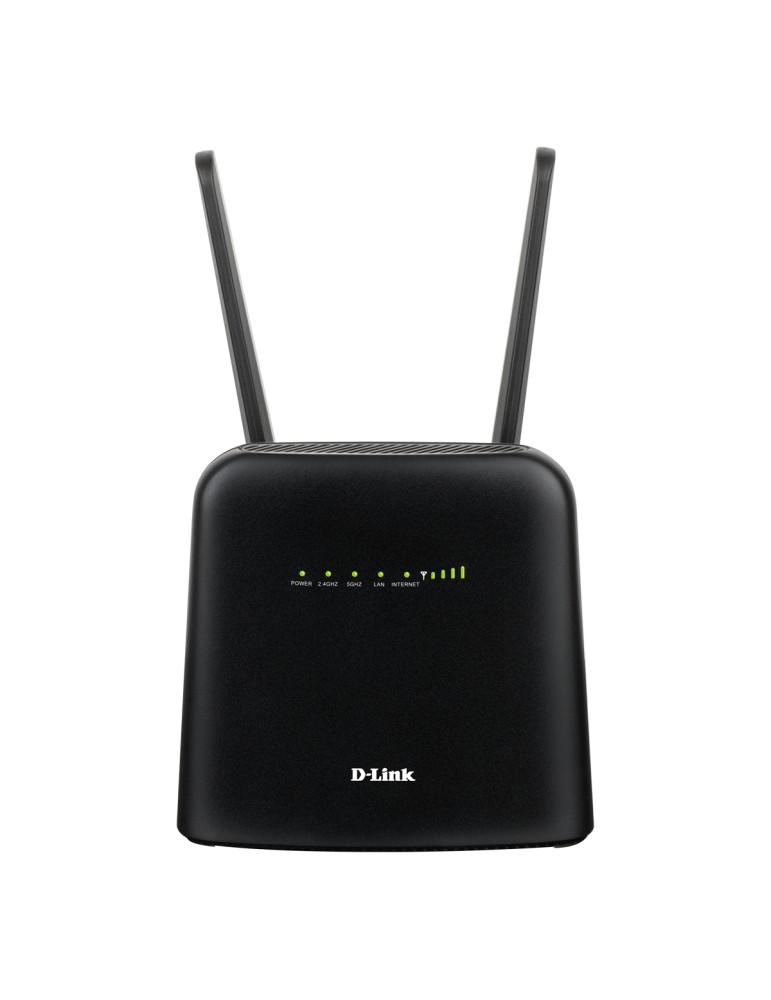 D-Link DWR-960 4G LTE WLAN Router AC1200 Dual-Band, LTE Cat7 bis zu 300 Mbit/s, 2x GbE LAN