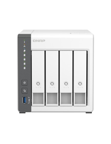 QNAP TS-433-4G NAS 4-Bay [0/4 HDD/SSD, 1x 2.5GbE + 1x GbE LAN, 4GB RAM]