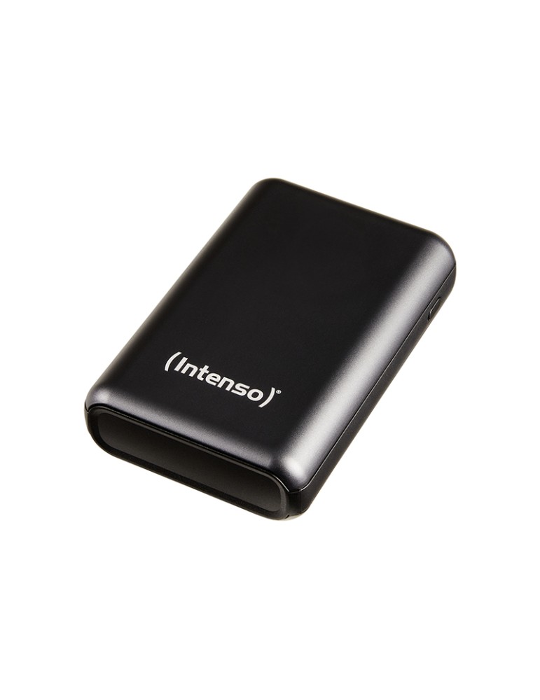 Intenso Powerbank A10000 mAh, Power Delivery Funktion, Quick Charge, USB-C-Anschluss, Aluminiumgehäuse, Lithium-Polymer Akku