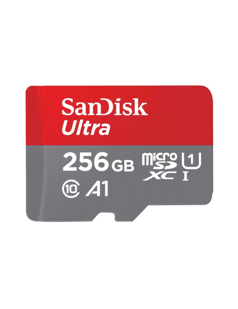 SanDisk Ultra microSDXC 256GB Speicherkarte + SD Adapter 150MB/s A1 Class 10 UHS-I